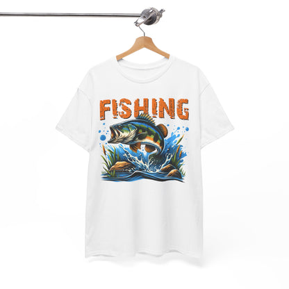 "Fishing Cheaper Than Therapy" Fishing Tee